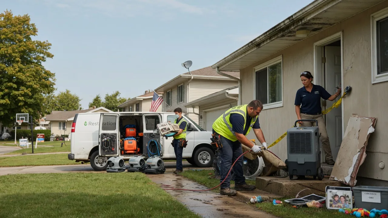 Water Damage Restoration in Lansing, MN near me